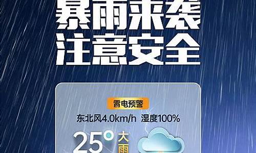 暴雨天气提示公司_公司暴雨天气温馨提示