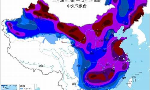 中国天气降雨网预测_中国天气预报降雪范围