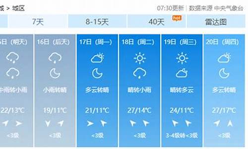 运城10天天气预报_运城10天气预告